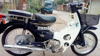 Xe máy Liên doanh CUB 82 Trắng, Xanh đậm