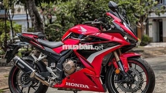 Honda CBR500R 2022 Đỏ 9.999km, có giao lưu xe.