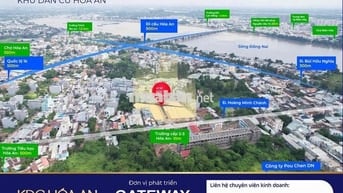 Đất nền - Hoá An mặt tiền đường Hoàng Minh Chánh, sổ hồng riêng