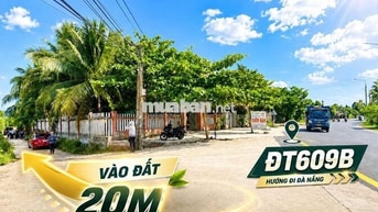 CẶP LIỀN KỀ GẦN CHỢ ĐẠI HIỆP - SÁT ĐƯỜNG DT609B - GIÁ CHỈ 8XX