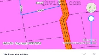 SỞ HỮU NGAY 655m² ĐẤT CỦ CHI – QUY HOẠCH THỔ CƯ 100% – CHỈ 1,35 TỶ!