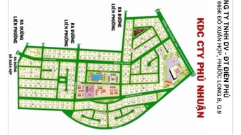 Lô Biệt thự dự án KDC Phú Nhuận Quận 9, Tp.HCM