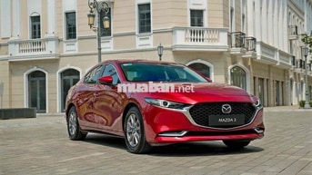 Mazda3 Deluxe 2025 Đỏ Vin25 giảm sốc