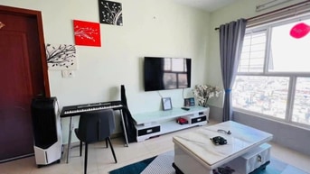 Cho thuê chung cư Phú Thọ, Nguyễn Thị Nhỏ - 90m2, 3PN, Full NT 14tr/th