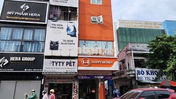 Cho thuê nhà mặt tiền CMT8, 3 tầng 4pn3wc, DTSD: 120m2, KD đa ngành
