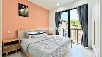 CHO THUÊ CĂN HỘ 1PN BAN CÔNG FULL NT GẦN S.BAY, CV GIA ĐỊNH, CV HVT.