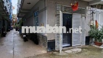 Nhà 1 trệt 2 lầu 2 mặt tiền 6m và 3.5m hẻm xe hơi vào nhà