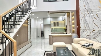 Nhà Đẹp 4,6×13,5m full nội thất, Nguyễn Thị Kiểu, Q12 – Giá Tốt