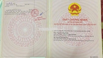 Cần tiền bán gấp 61m2 Full thổ cư tại Tân Xã giáp FPT