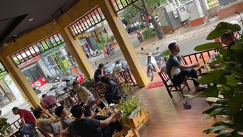 Sang nhượng cafe căn góc Nguyễn Thị Định - Mặt tiền 16M