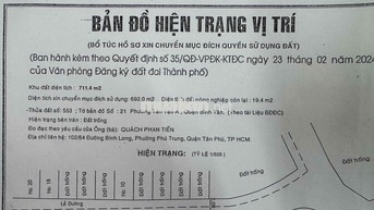 siêu phẩm đất mặt tiền 900m2 Quận Bình Tân