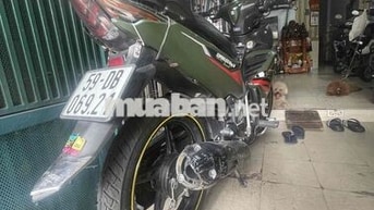 xe máy 50c DETECH Exciter 2023 Xanh rêu