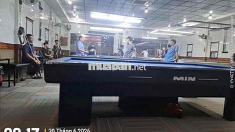Sang quán bida 260 triệu còn bớt bao cọc 50 triệu