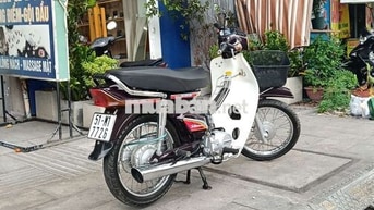 Honda Dream Thái 1997 Nâu Trắng bstp máy êm.