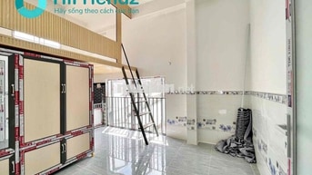 Khai trương phòng căn hộ dịch vụ có gác cao 2m có cửa sổ mới ở quận 11