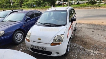 Chevrolet Spark 2009 Trắng giá rẻ có đổi xe
