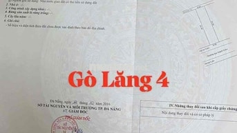 Bán lô đất đường Gò Lăng 4, Hoà Nhơn, Hoà Vang, Đà Nẵng.  🍀DT: 150m2