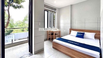 Cho thuê căn hộ tại Làng đại học, Đông Hoà Dĩ An giá 5tr6 đủ nội thất