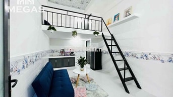 DUPLEX SẴN MÁY LẠNH VÀ TỦ LẠNH, QUA ĐẠI HỌC VĂN HIẾN CHỈ 8P ĐI XE