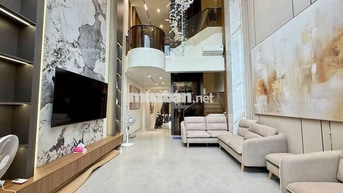 Nhà tâm huyết thang máy sân vườn rộng 50m2 Mặt Tiền Trần Thị Cờ