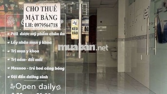 CHO THUÊ MẶT BẰNG KINH DOANH, BUÔN BÁN