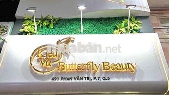 BÁN NHÀ MẶT TIỀN PHAN VĂN TRỊ QUẬN 5