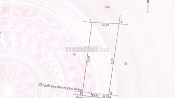 Chính chủ cần bán đất mặt tiền tại Phú Phụng, Chợ Lách, Bến Tre