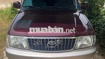 Toyota Zace GL 2004 Số sàn Đỏ mận