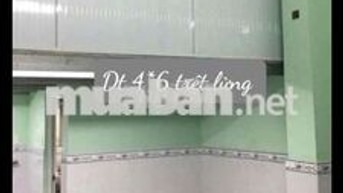 nhà trọ lớn 4 x 6 gác lửng phòng kín 
