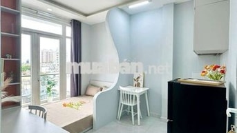 Cho thuê Studio - ban công, Full nội thất, đường Nguyễn Văn Cừ Quận 5