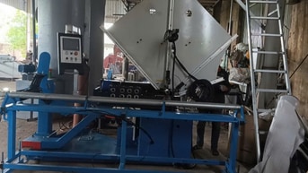 Bán máy cuốn ống gió tròn chưa sử dụng lần nào