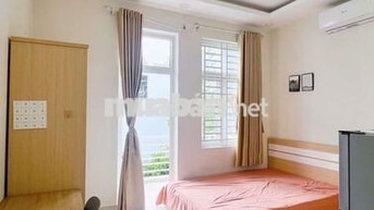 STUDIO BAN CÔNG ĐẦY ĐỦ NỘI THẤT, NGAY HỌC VIỆN HÀNG KHÔNG
