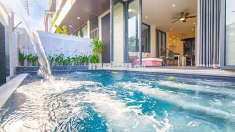 🇻🇳CHO THUÊ BIỆT THỰ RỘNG -ĐƯỜNG  PHAN BÁ VÀNH - HỒ BƠI -9 PHÒNG - 10wc 