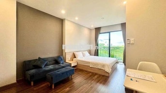 CĂN HỘ STUDIO BANCOL view thiên nhiên 40M2 full nội thất tại HOÀ BÌNH