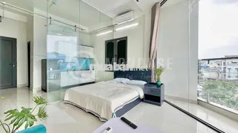 Căn hộ 1PN - Ngô Đức Kế (sát Bùi Đình Tuý) - Ban công, tách bếp