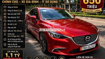 Mazda Mazda 6 2.0G 2017 Đỏ