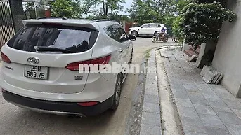 Hyundai SantaFe 2015 Dầu 7 chỗ Trắng