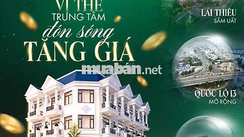 BÁN NHÀ PHỐ KDC NGUYỄN VĂN TIẾT SIÊU ĐẸP - NGAY AEON & LOTTE THUẬN AN