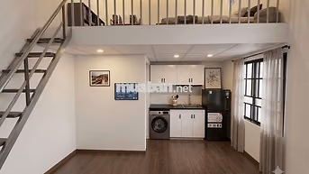 DUPLEX RỘNG 35M2 CÁCH TDTU 5P ĐI XE FULL NỘI THẤT MÁY GIẶT RIÊNG