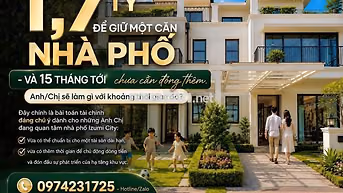 1,7 Tỷ Giữ Nhà Phố Izumi City - 15 Tháng Tới Không Đóng Thêm