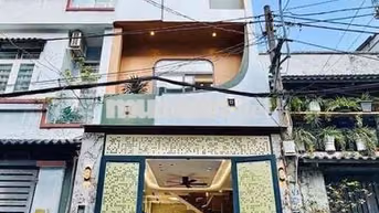Cho thuê nhà full nội thất 549 lê Văn Thọ( 4x15) 2 lầu , st , 5pn 5ưc