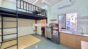 Duplex Cửa Sổ Trời Full Nội Thất Có Máy Giặt Riêng_Gần Aeon Mall,HUIT