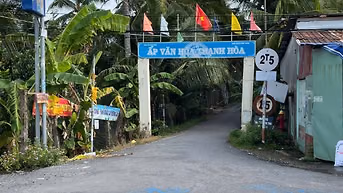 Bán Đất Long Hưng, Đồng Tháp. 4,55m x 27,10m=1124m, đường ôtô, 280Tr