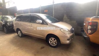 Toyota Innova 2007 Vàng cát Số sàn