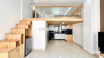 CHO THUÊ DUPLEX RỘNG NGAY VÕ OANH - ĐI BỘ QUA GIAO THÔNG VẬN TẢI