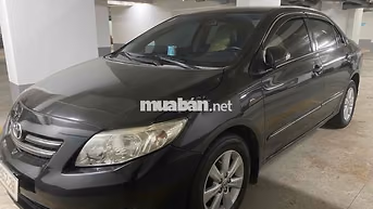 Toyota Altis 2009 Số tự động màu Đen