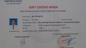 Bác sĩ vật lý trị liệu, châm cứu chữa liệt bệnh xương khớp tại nhà HCM
