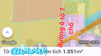 Bán 1.051m2 thổ + nhà c4, đường ôtô 7 chổ, gần tuyến tránh Tân An, LA
