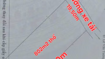 Bán nhà c4 + 802m2 thổ, đường XT, gần CTY Thủy Lợi LA,QL1A, P5, TPTA,