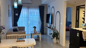 Chung cư Lucky, Phan Văn Khoẻ, Q6: 3p ngủ, full NTCC, 92m2, 16triệu